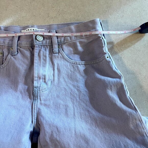 Pac Sun Women's Jeans Pale Purple Slim taper 29x30 - Picture 6 of 9